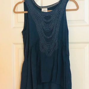 Knox Rose Blue Tank Top (M)